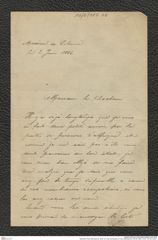 Nachlass Franz Steindachner, Brief von José Guimaraes an Franz Steindachner (02.06.1884), Inv.Nr. 187.06, Seite 1